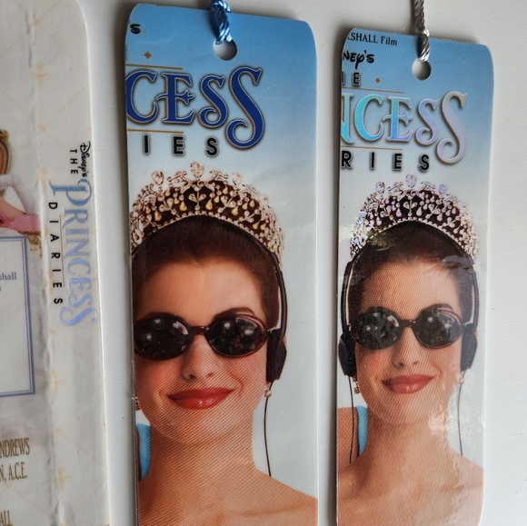 3 Princess Diaries Bookmarks Made With Real Dvd Inserts Millenial Y2K Nostalgia - Picture 8 of 9